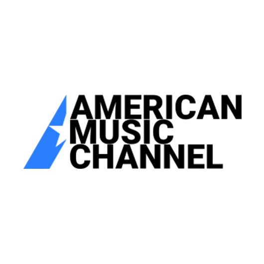 American Music Channel logo, an A with a star cut from the middle