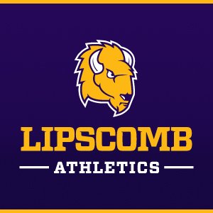 Lipscomb University Athletics logo with Bison head